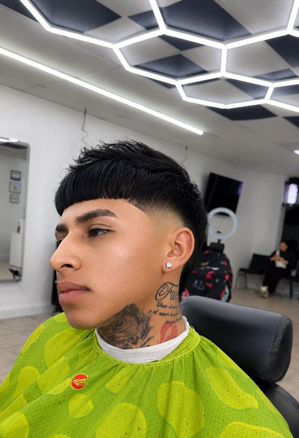 Barber work at Royalty Caribbean Barbershop
